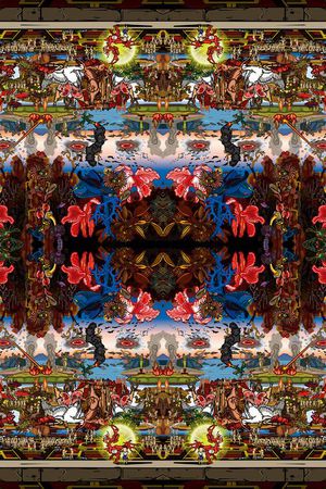 满版印花华亿平台图片