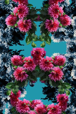 潮流时尚印花华亿平台图片