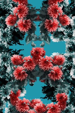 潮流时尚印花华亿平台图片