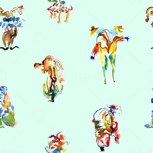 笔刷印花华亿平台图片