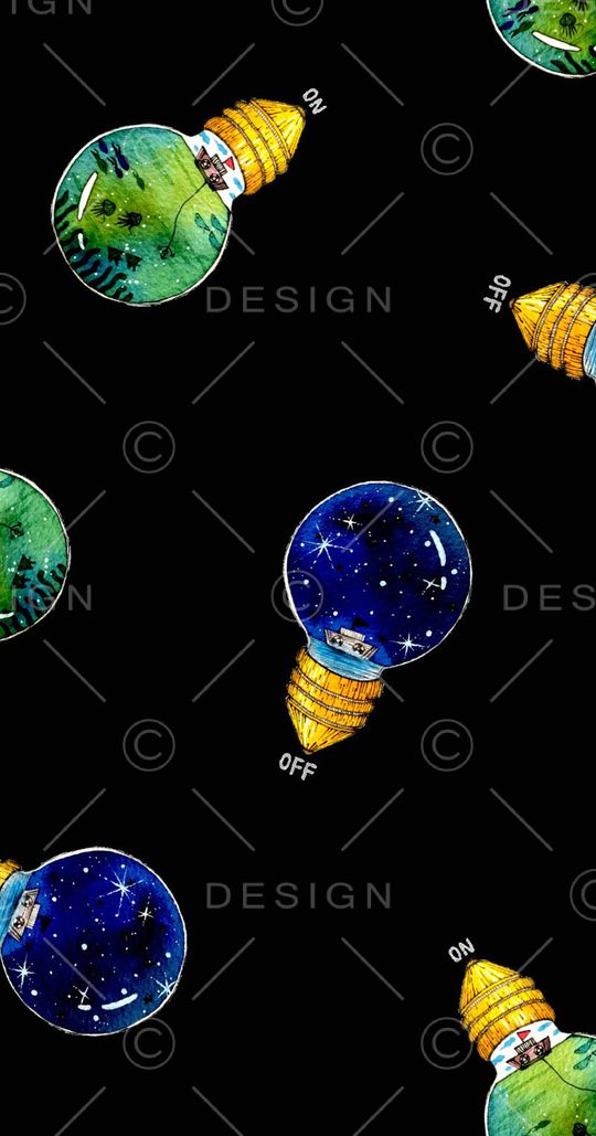 灯泡印花华亿平台图片