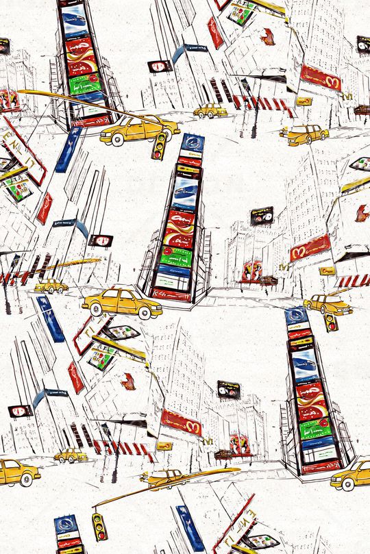 手绘印花华亿平台图片