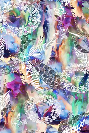 满版印花华亿平台图片