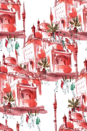 手绘印花华亿平台图片