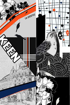 几何印花华亿平台图片