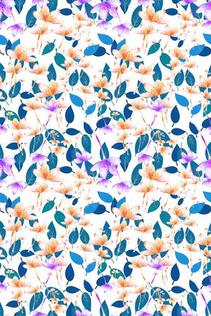 植物花卉印花华亿平台图片