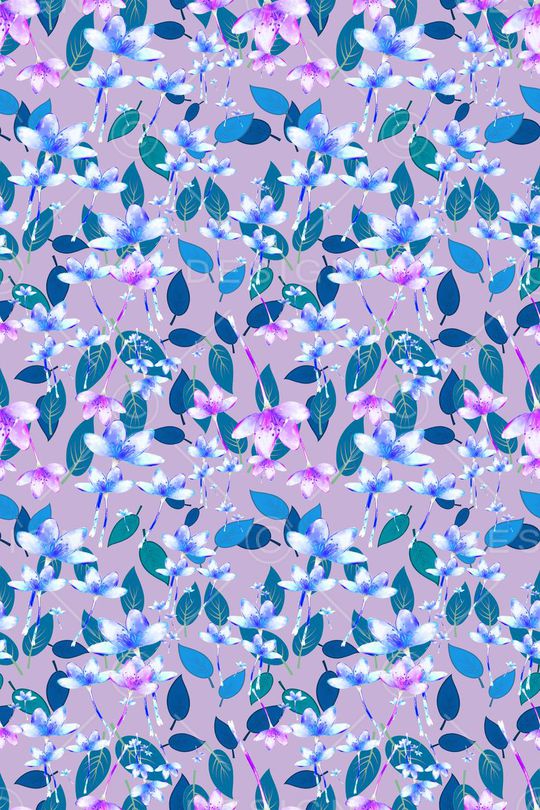 植物花卉印花华亿平台图片