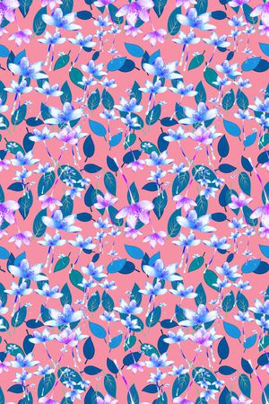 植物花卉印花华亿平台图片