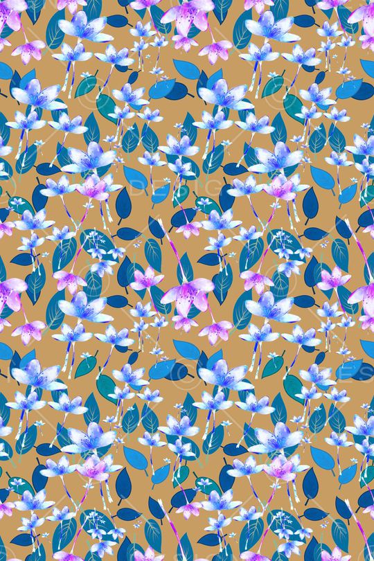 植物花卉印花华亿平台图片