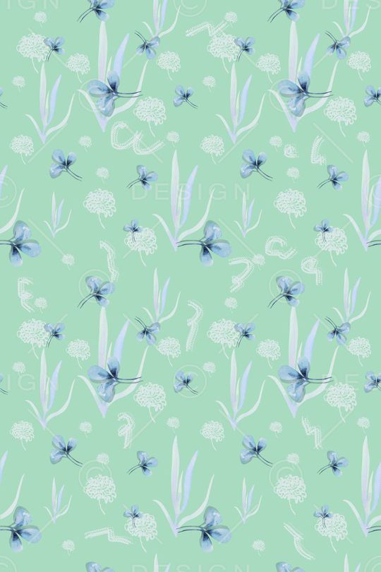 乱花印花华亿平台图片