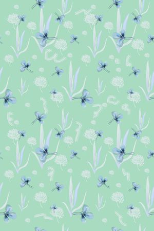 乱花印花华亿平台图片