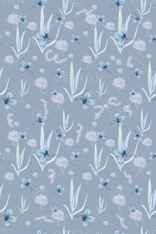 乱花印花华亿平台图片