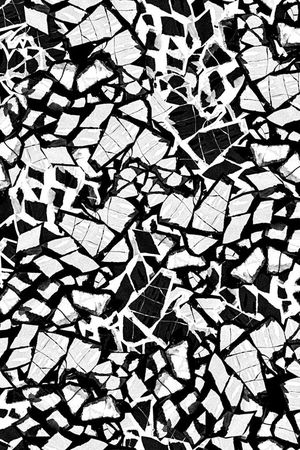 抽象几何印花华亿平台图片