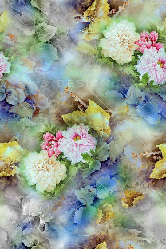 中国风印花华亿平台图片