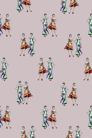 矢量印花华亿平台图片