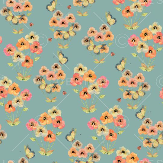 蝴蝶兰印花华亿平台图片