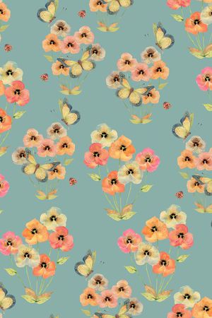 蝴蝶兰印花华亿平台图片