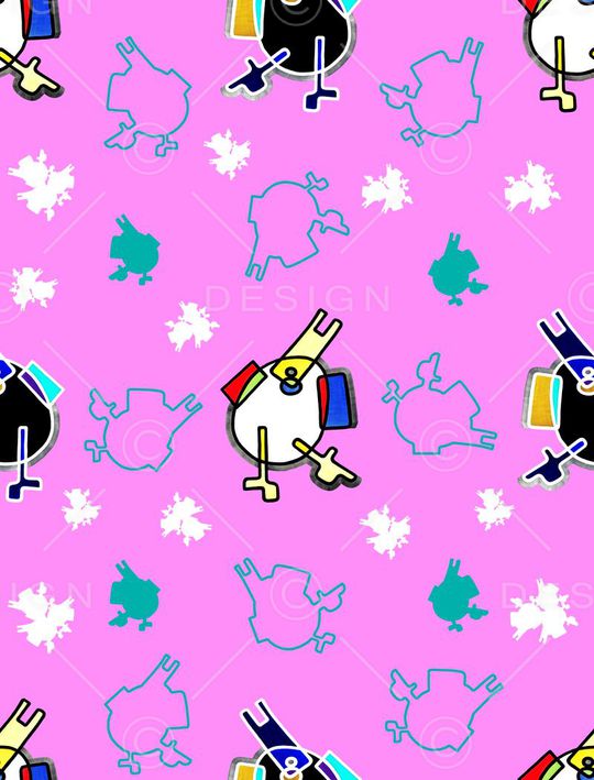 趣味印花华亿平台图片