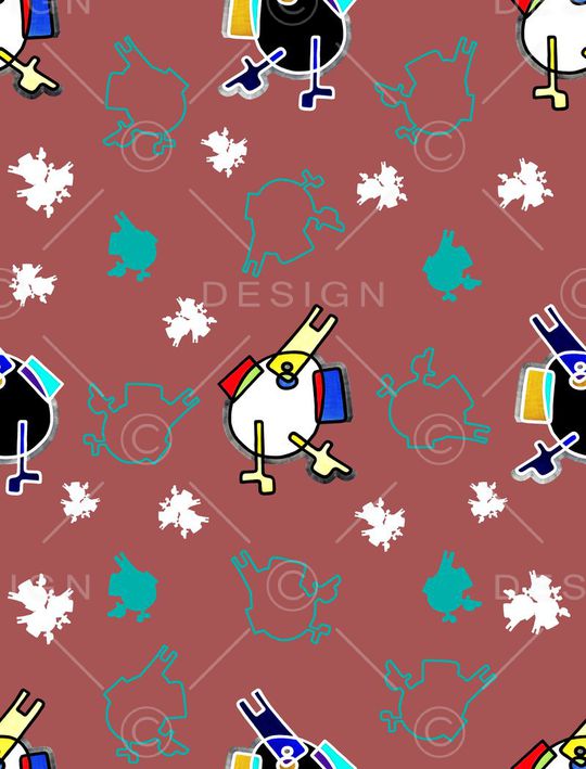 趣味印花华亿平台图片