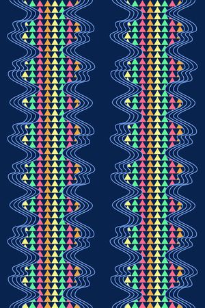 三角形印花华亿平台图片