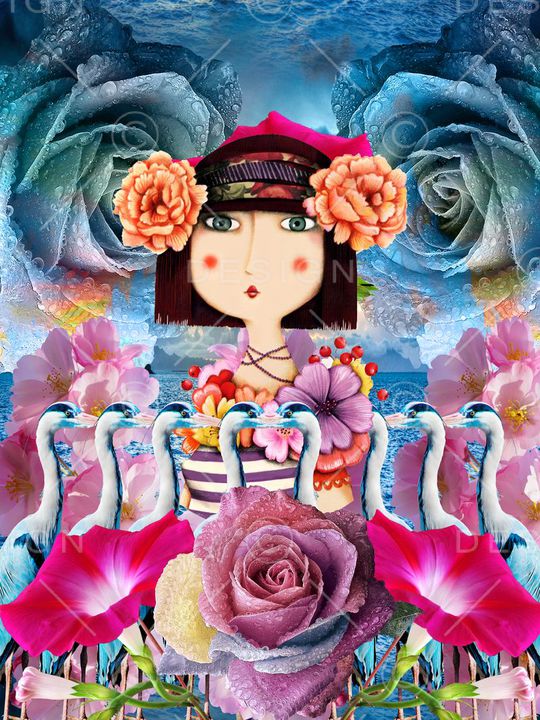 MAX-女装花卉印花华亿平台图片