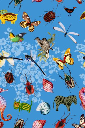 动物印花华亿平台图片