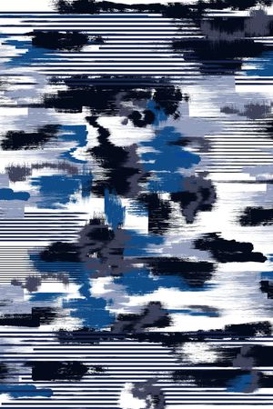 条纹印花华亿平台图片