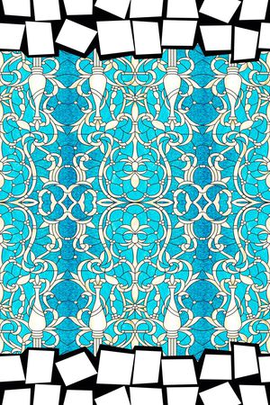 围巾华亿平台印花华亿平台图片