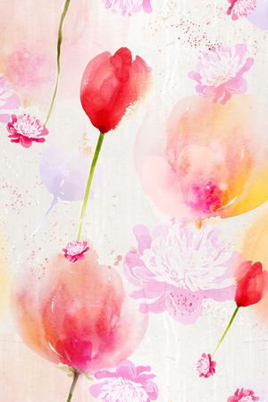 花朵印花华亿平台图片