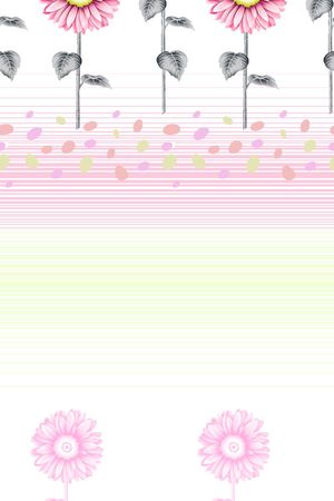 向日葵印花华亿平台图片