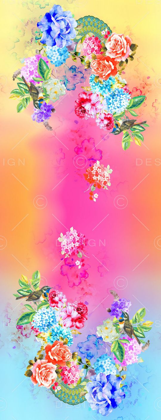 围巾华亿平台印花华亿平台图片