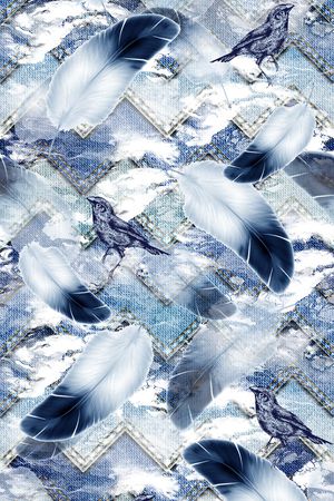 男装印花华亿平台图片