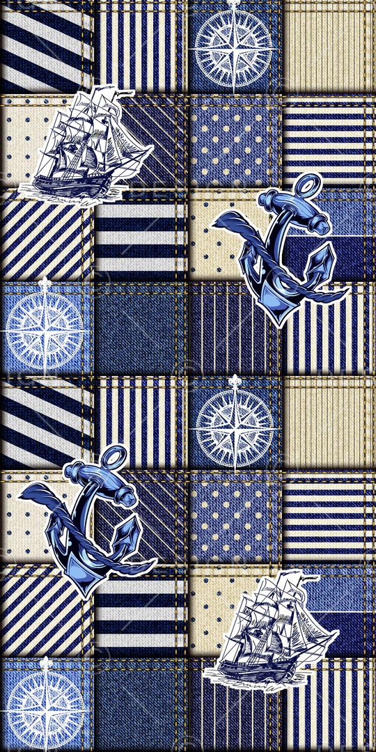 牛仔纹理印花华亿平台图片