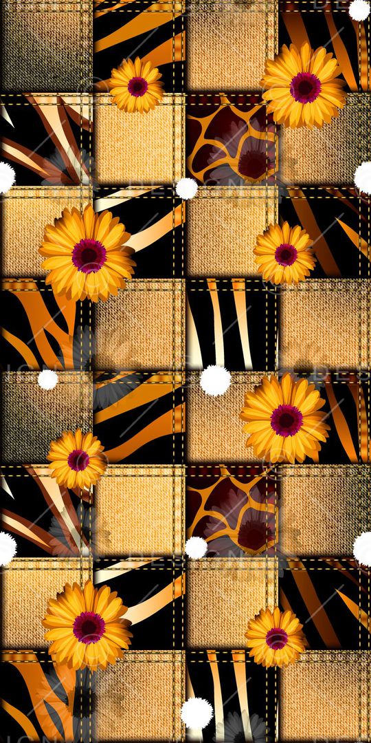 牛仔纹理印花华亿平台图片