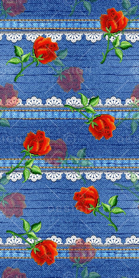 牛仔纹理印花华亿平台图片