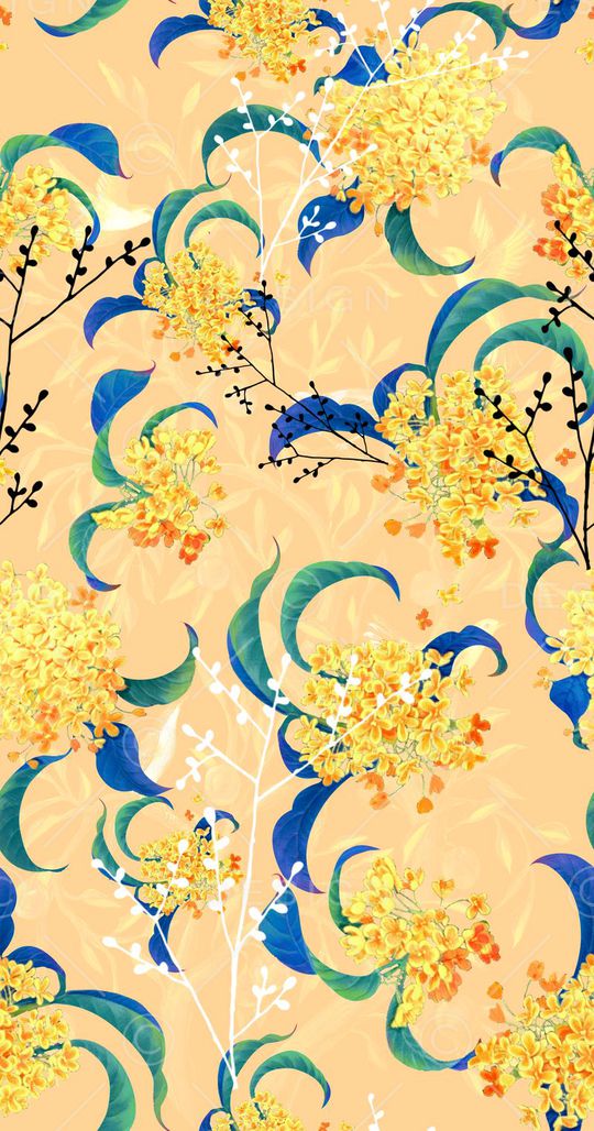 菊花印花华亿平台图片