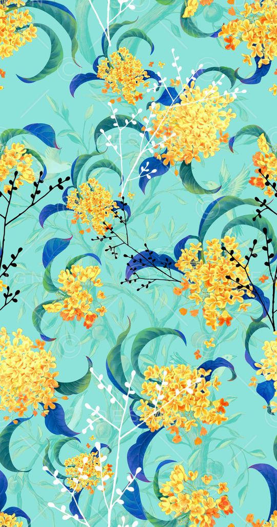 菊花印花华亿平台图片