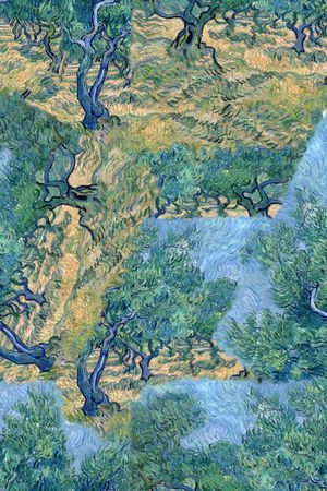 笔触印花华亿平台图片