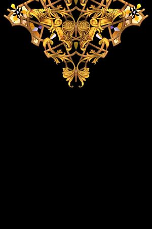 VERSACE范思哲风格印花华亿平台图片