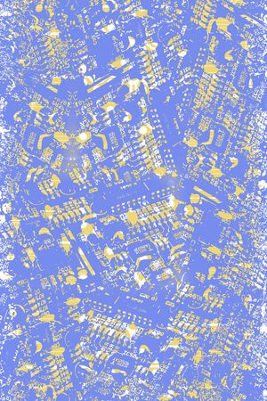 色块印花华亿平台图片