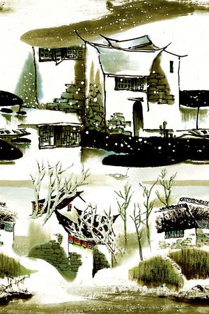 中国风印花华亿平台图片