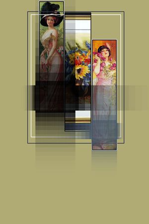 人物印花华亿平台图片