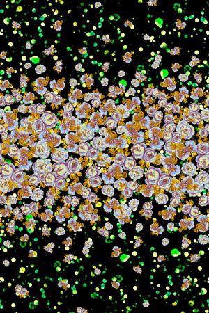 小碎花印花华亿平台图片