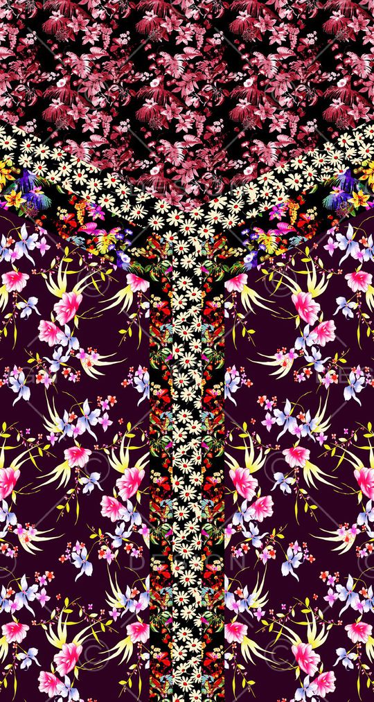 条纹印花华亿平台图片