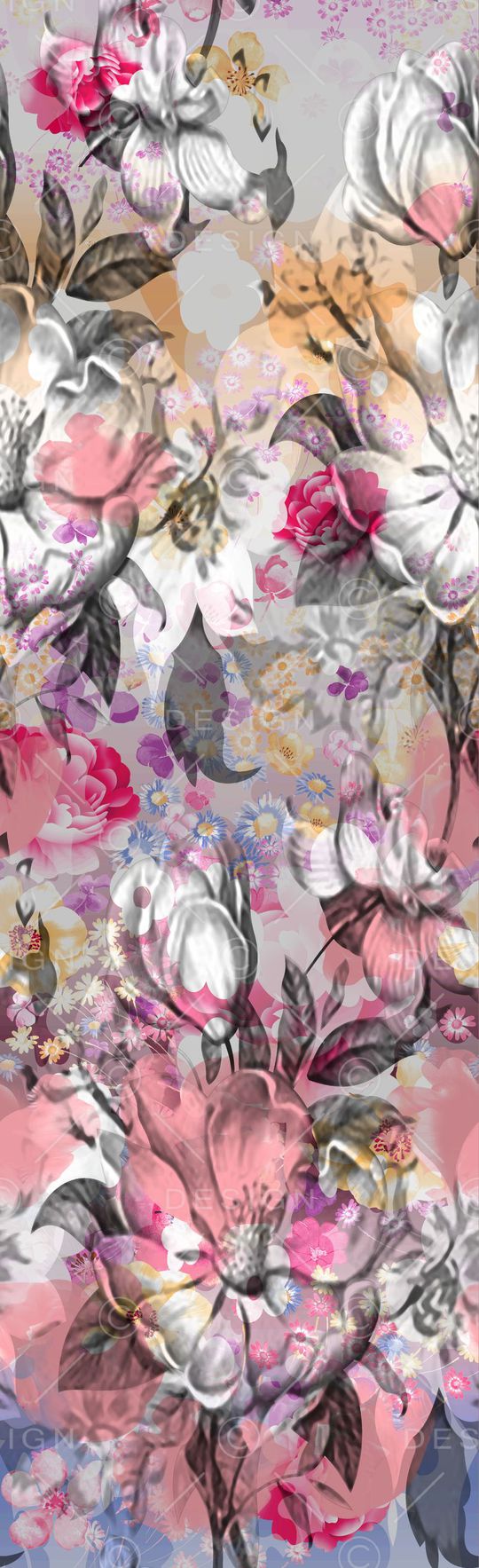 丝巾印花华亿平台图片