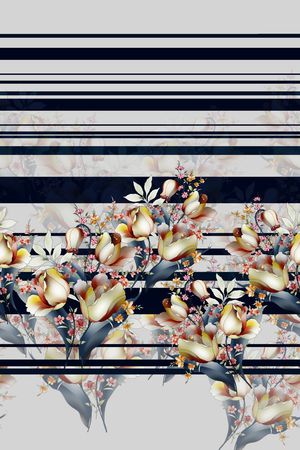 条纹印花华亿平台图片