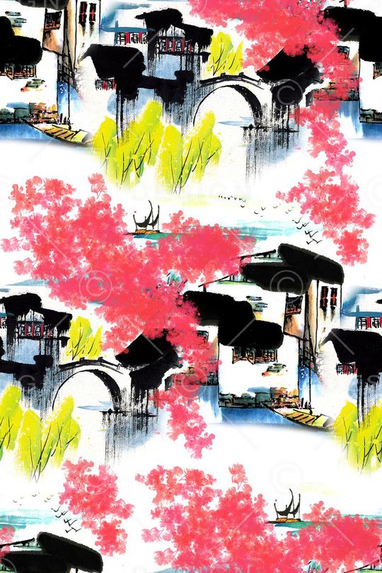 建筑印花华亿平台图片