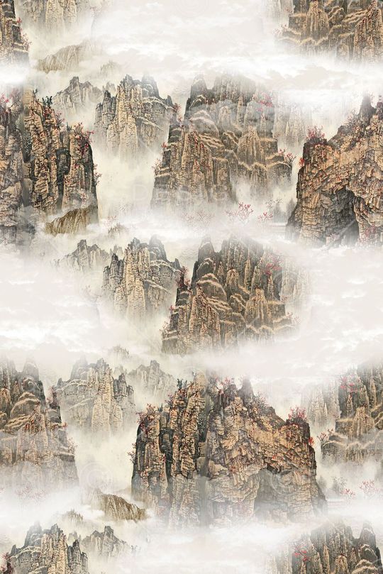 风景印花华亿平台图片