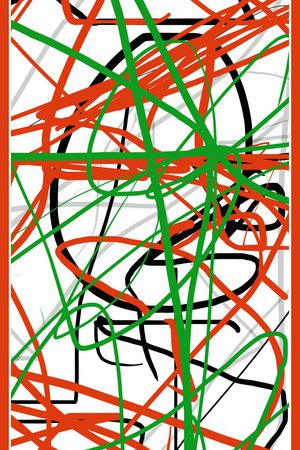 抽象印花华亿平台图片