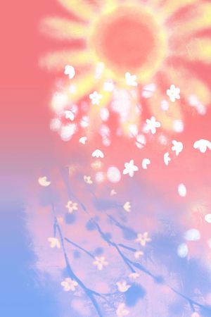 淡雅印花华亿平台图片